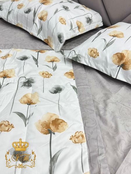 LG-21 Bed Linen with Summer Quilt, Satin, Euro Size