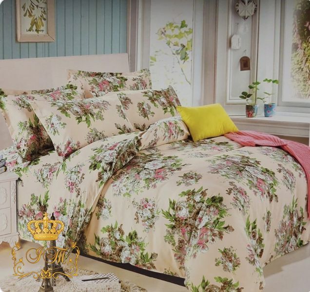 K1 Постельное белье Laura Grand, сатин, евро размер LG-K1/Y-13 фото