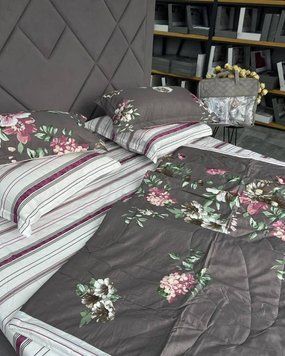 LG-10 Постільна білизна 4 сезони Laura Grand, сатин, євро розмір LG-10-4/4s фото