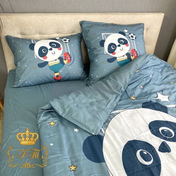 Kids Bedding Set "Football Panda" EPICO Flannel