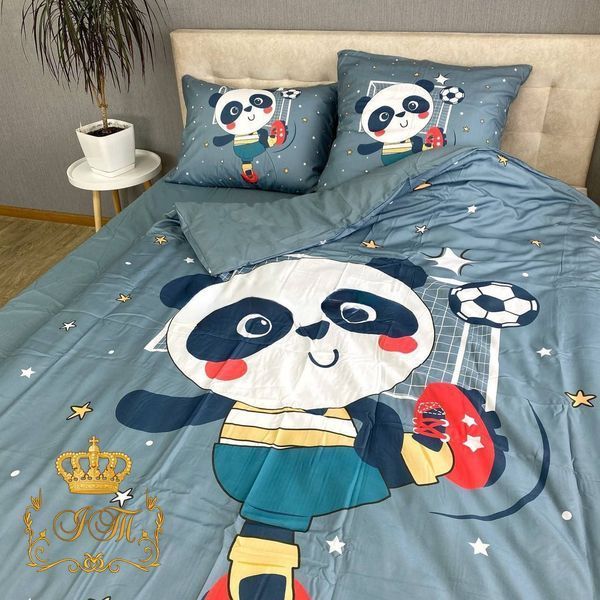 Kids Bedding Set "Football Panda" EPICO Flannel