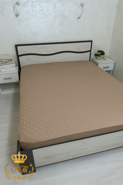 Mattress protector "AquaStop" with elastic edges, euro size