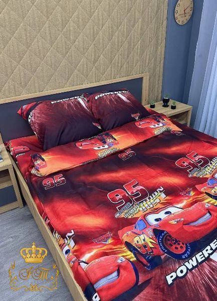 Kids Bedding Set "Cars McQueen" Flannel