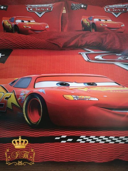 Kids Bedding Set "Cars McQueen" Flannel