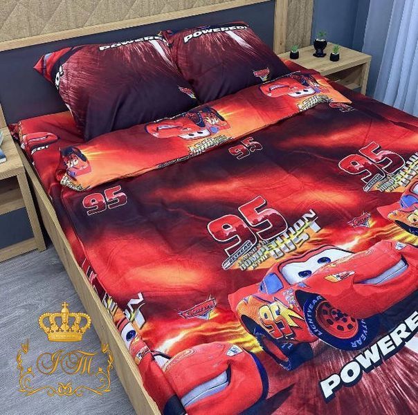 Kids Bedding Set "Cars McQueen" Flannel