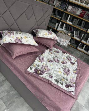 LG-10 Постільна білизна 4 сезони Laura Grand, сатин, євро розмір LG-10-6/4s фото