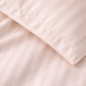 Cappuccino Stripes Satin Bedding Set No3 Primăvara, Double Size