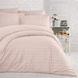 Cappuccino Stripes Satin Bedding Set No3 Primăvara, Double Size