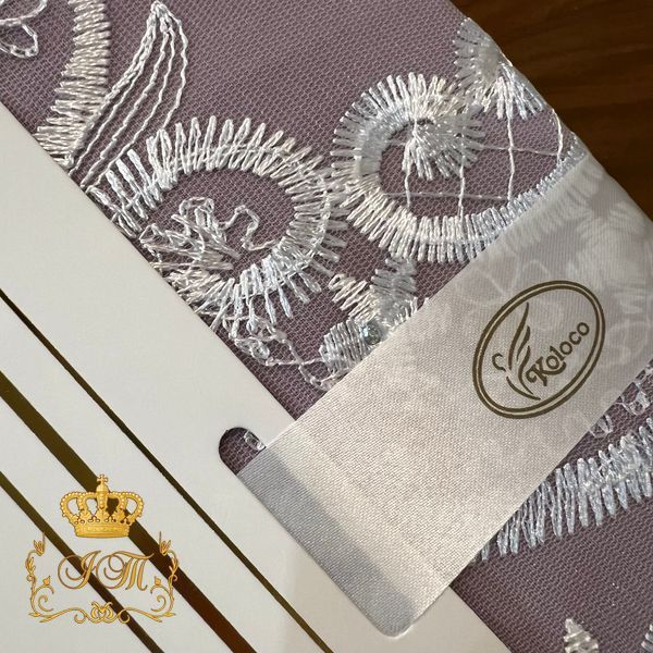 &ldquo;Ajour&rdquo; Bedding Set, Dusty Rose, Satin, Euro Size