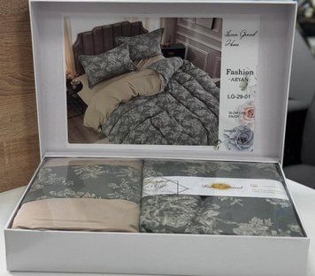 LG-29 Laura Grand Bed Linen, Satin, Single Set