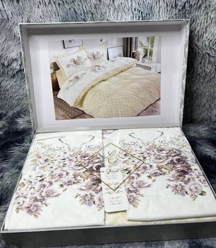 LG-8 Постільна білизна Laura Grand, сатин, єврокомплект LG-8-3-e фото
