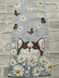 Котик, Кухонний рушник, вафелька, сірий, 30х60 см KTW-02 фото 2