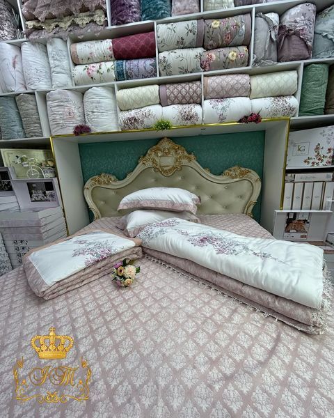 LG-8 Постільна білизна Laura Grand, сатин, єврокомплект LG-8-4-e фото