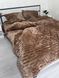 Bej Shar Pei, Velour Bed Linen, Euro Size
