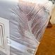 &ldquo;Feather&rdquo; Bedding Set, Grey, Satin, Euro Size
