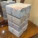 &ldquo;Feather&rdquo; Bedding Set, Grey, Satin, Euro Size