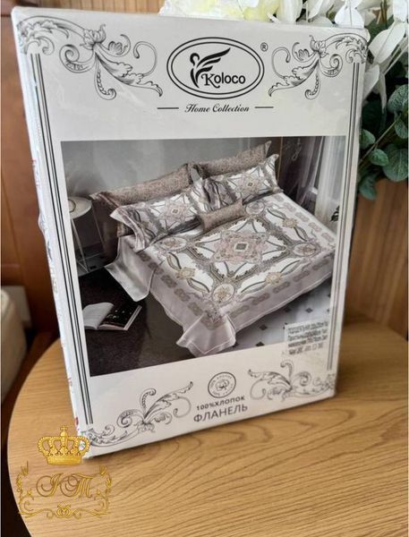 Bedding set "Precious Stone", Flannel, Euro Size