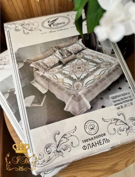 Bedding set "Precious Stone", Flannel, Euro Size
