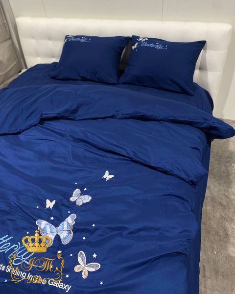 Bed Linen Butterfly, Satin, Doudle Set