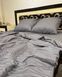 Grey Stripes Satin Family Bedding Set No4 Primăvara