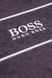Hugo Boss, Face Towel, 50&times;100 cm, Terry, Space Grey, China.