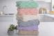 &ldquo;3D Honeycomb&rdquo; Set of 5 Kitchen Towels, Microfiber, 35&times;70 cm