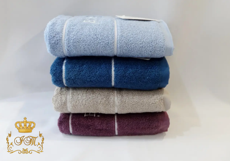 Hugo Boss, Полотенце для лица, 50&times;100 см, махра, слива, Китай FT-T-49 фото