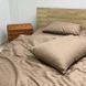 Cappuccino Stripes Satin Bedding Set No2 Primăvara, Double Size