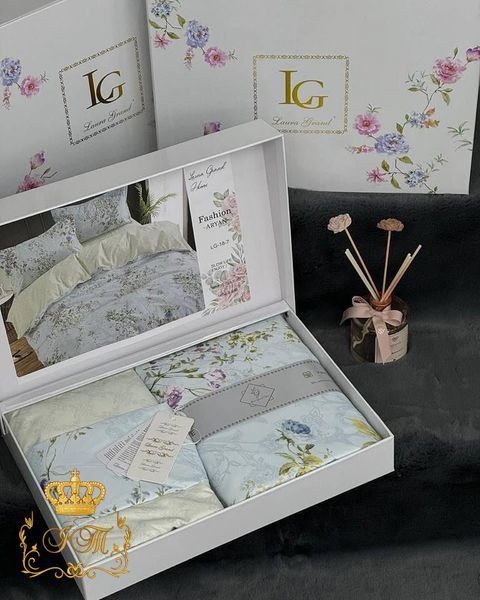 LG-18 Постельное белье Laura Grand, сатин, полуторный LG-18-7-s фото