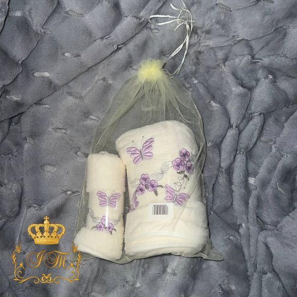&ldquo;Bouquet in a Bag&rdquo; Towel Set, Microfiber