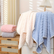 "3D Honeycomb" Face Towel, 50x90 cm, Mint Microfiber, China