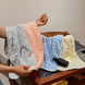 "3D Honeycomb" Face Towel, 50x90 cm, Mint Microfiber, China