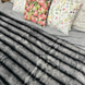 Faux Fur Blanket "Sable" №3, Graphite