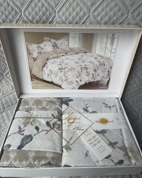 LG-11 Laura Grand Bed Linen, Satin, Euro Size