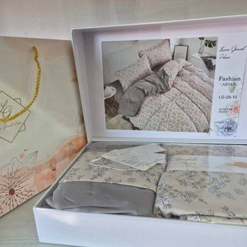 LG-29 Постільна білизна Laura Grand, сатин, полуторний LG-29-10-s фото
