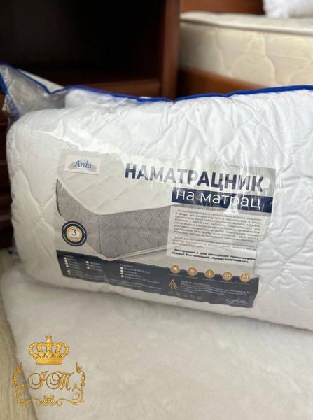 Наматрацник з бортиком на резинці Arda, 160х200 см MP-b-01 фото