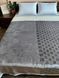 Branded Velour Blanket with Sheepskin Lining, Euro Size