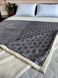 Branded Velour Blanket with Sheepskin Lining, Euro Size