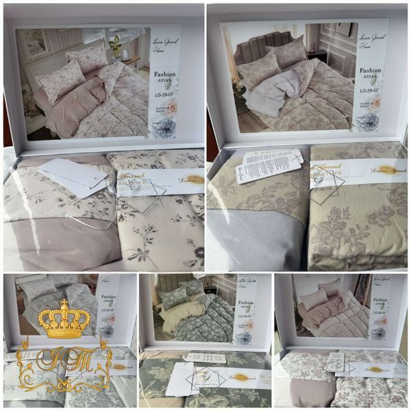 LG-29 Постельное белье Laura Grand, сатин, полуторный LG-29-10-s фото
