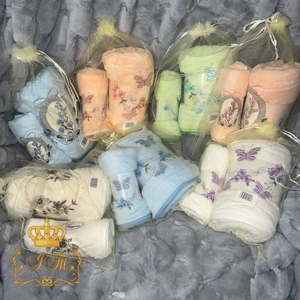 &ldquo;Bouquet in a Bag&rdquo; Towel Set, Microfiber