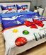 Bedding set "Merry Christmas", Flannel, Euro Size