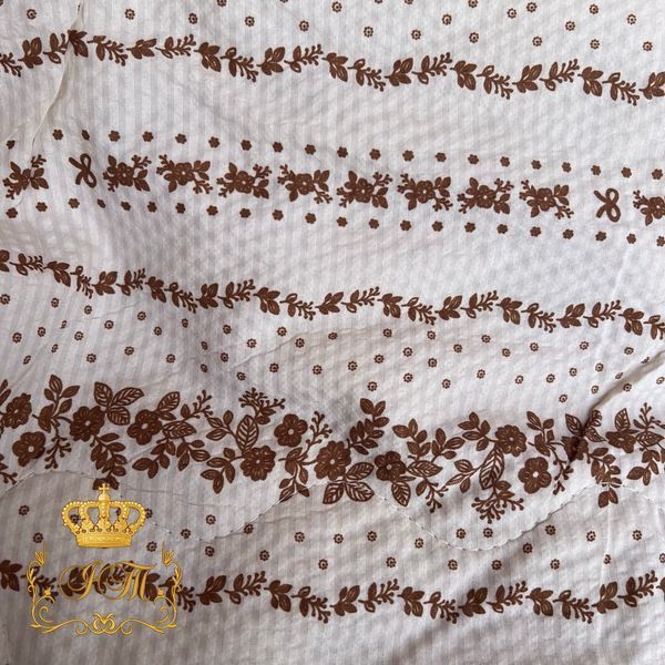 Koloco Bedding Set with Laced Summer Quilt No.3, Crinkled Muslin, Euro Size