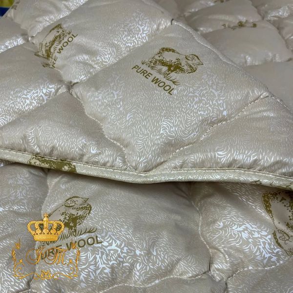 Ковдра вовняна PURE WOOL всесезонна, двоспальний розмір Bl-Sp-01/d фото