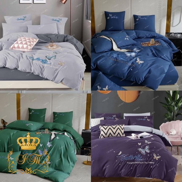 Bed Linen Butterfly, Satin, Euro Set