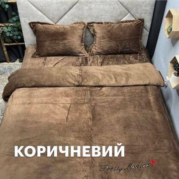 Monica, Velour Bed Linen, Euro Size