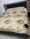Camel Wool Blanket with Crystals, Euro Size