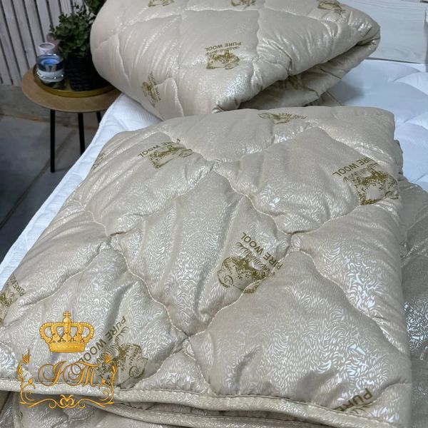 Ковдра вовняна PURE WOOL всесезонна, полуторний розмір Bl-Sp-01/s фото