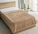 Plaid &ldquo;Sharpei-H&rdquo;, Velsoft, Light Bej, Single Size