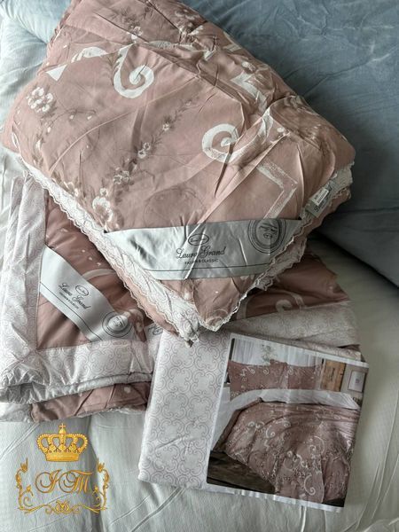 LG-18 Постільна білизна 4 сезони Laura Grand, сатин, євро розмір LG-18-5/4s фото
