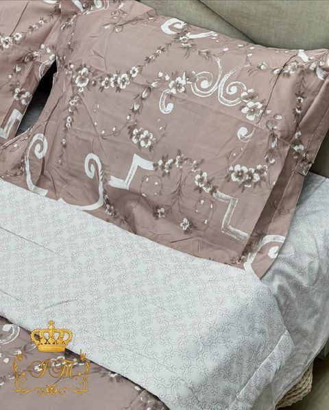 LG-18 Постільна білизна 4 сезони Laura Grand, сатин, євро розмір LG-18-5/4s фото